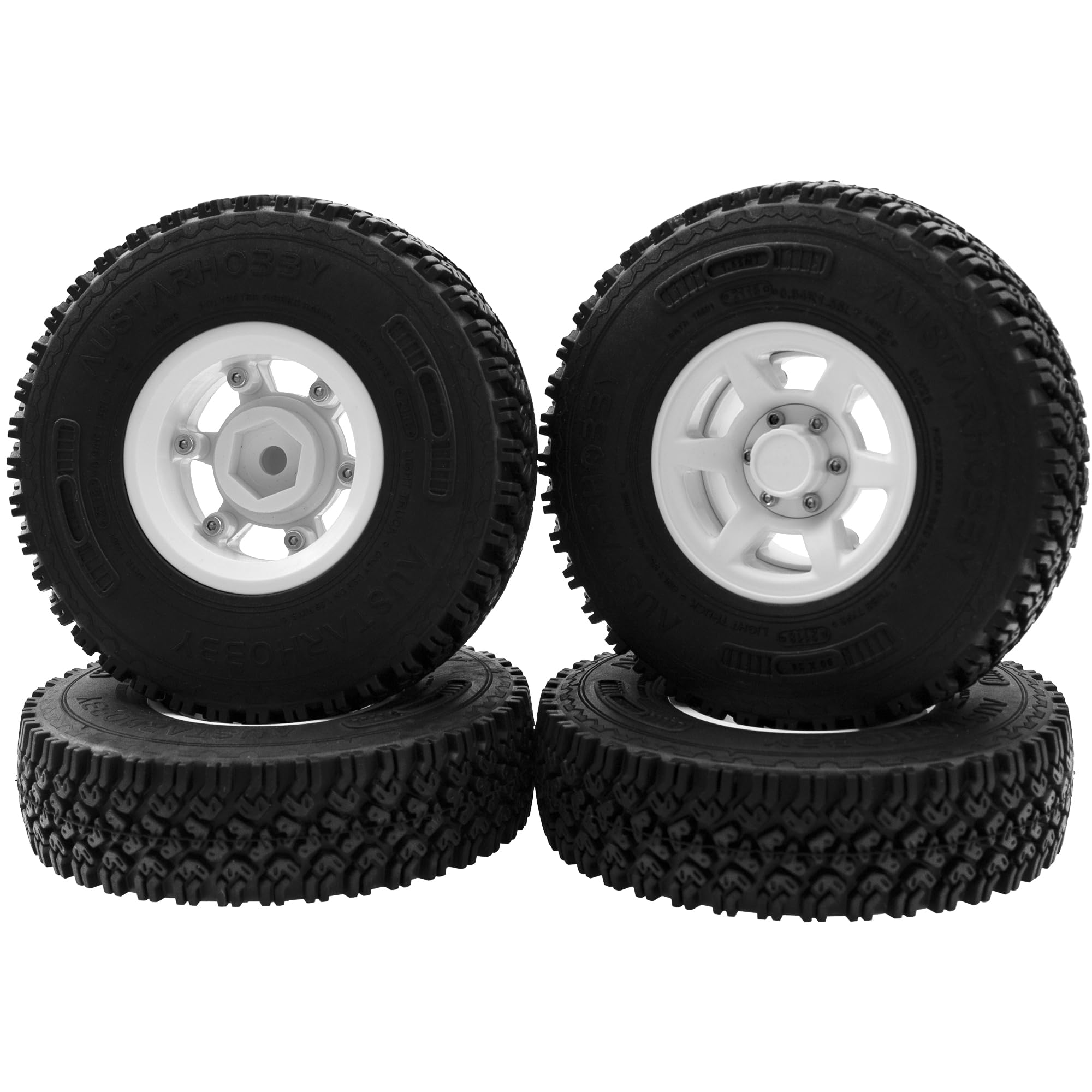 Amazon | HIRCQOO 1.55インチ ビーズロック プラスチックホイールリム