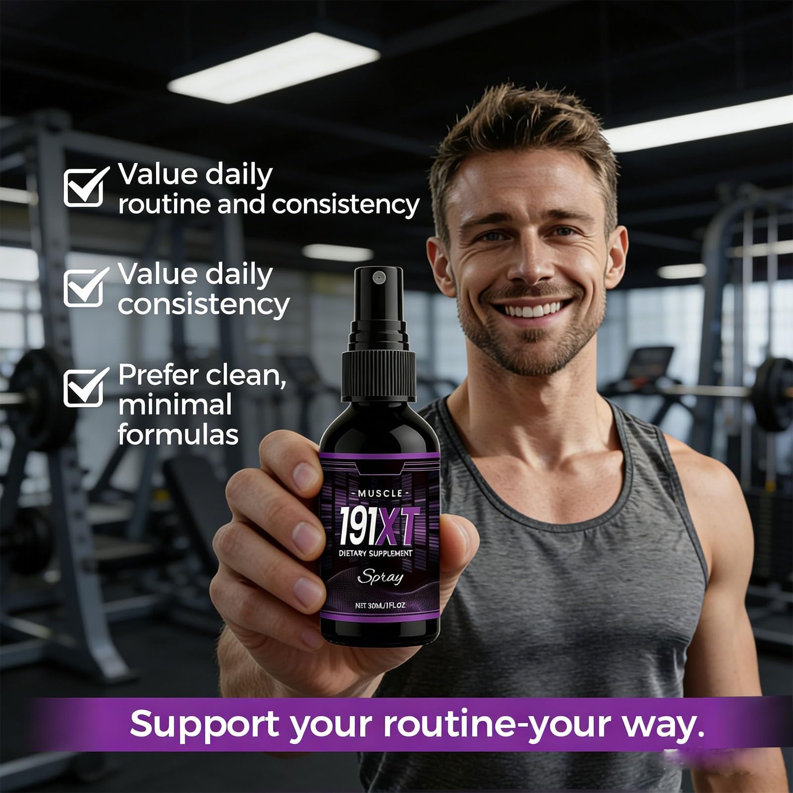 Muscle 191xt Spray for Adult Fitness Lifestyle - 5