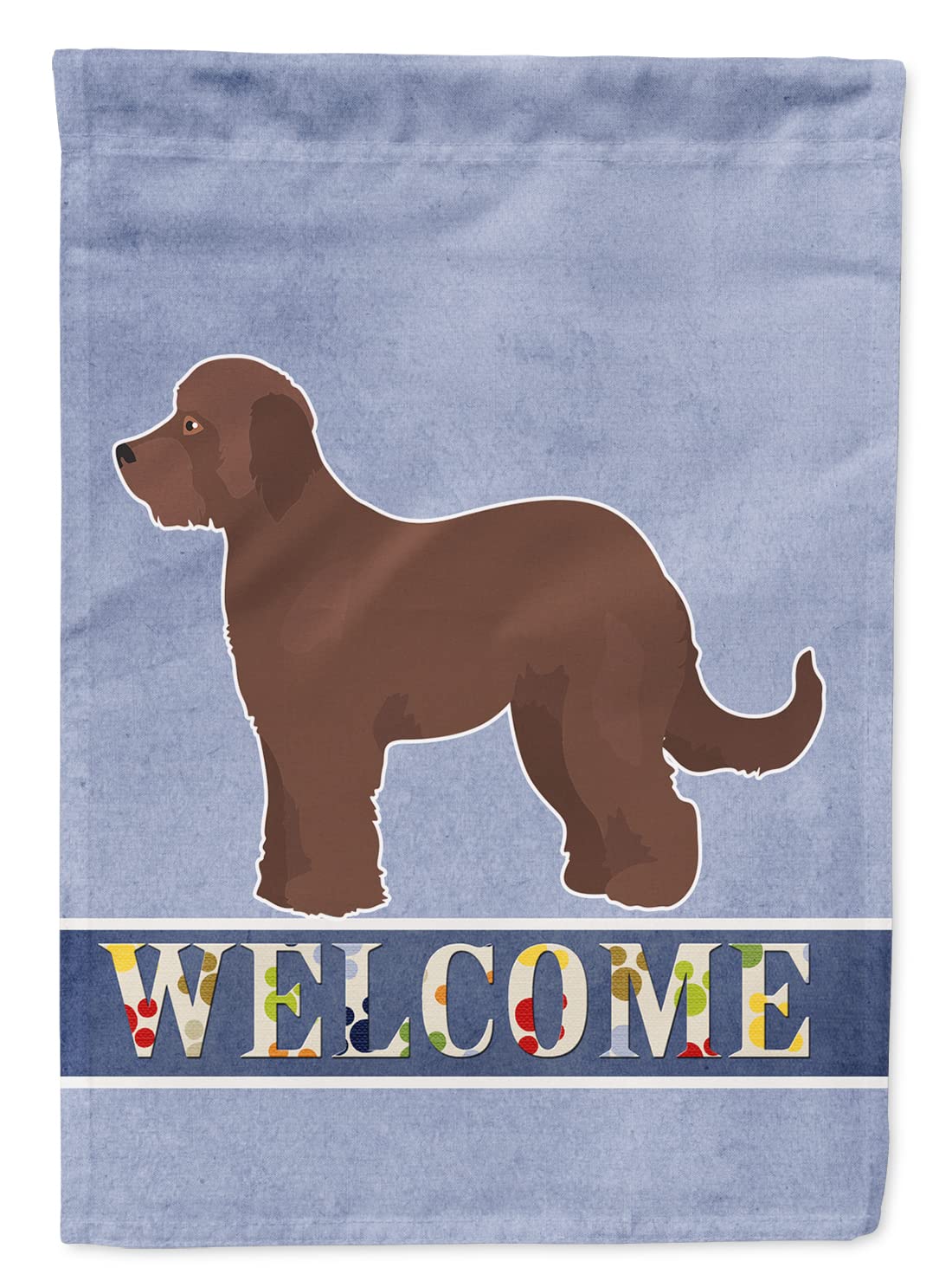 CK3744 Toile Marron Caroline's Treasures Drapeau doré Multicolore