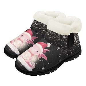 Toddler Winter Boots for Boys Girls Insulated Ultra-Lightweight with Plush Lining Slip-Resistant Sole