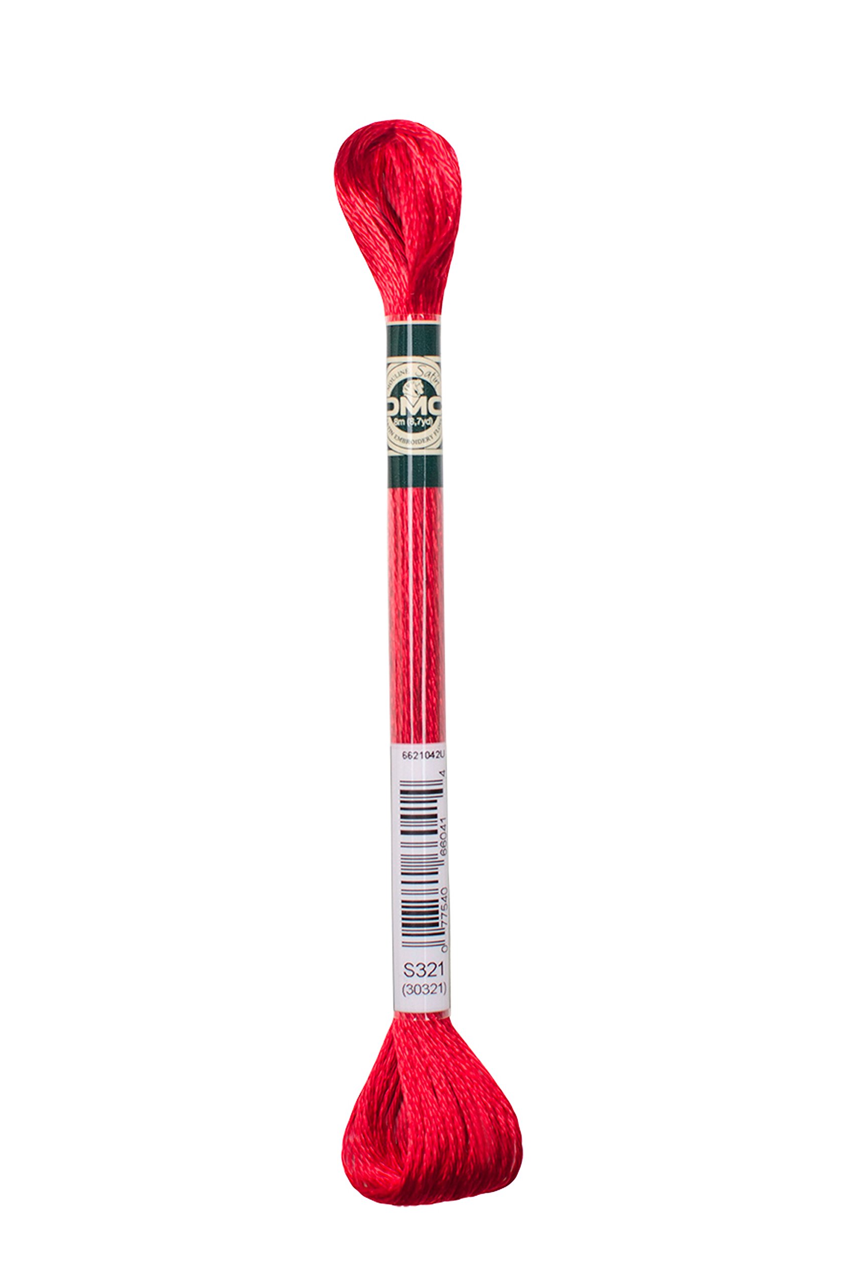 Dmc Satin Floss 8.7Yd-Bright Red