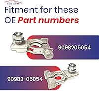 Vista 2 de 10 PACK!!! NUEVO OEM 90982-05054 9098205054 Conjunto de terminales positivos w NUT