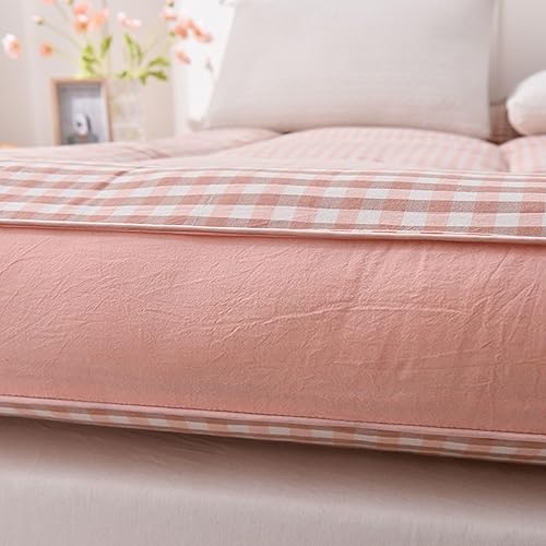 Miniatura 8 de Colchón de futón enrollable, suave, plegable y transpirable, tapete grueso para tatami, fácil de almacenar, para colchón de sofá (color A, tamaño )