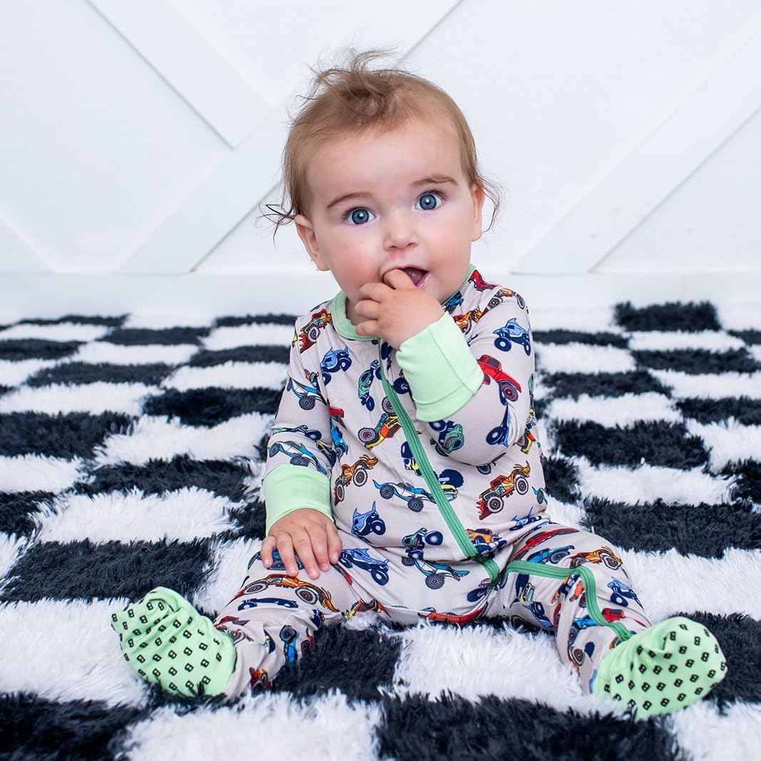 BESTAROO Convertible Coverall Sleepers Wear Footed or Footless with 2-Way Zipper Soft Viscose Bamboo for Toddlers & Babies