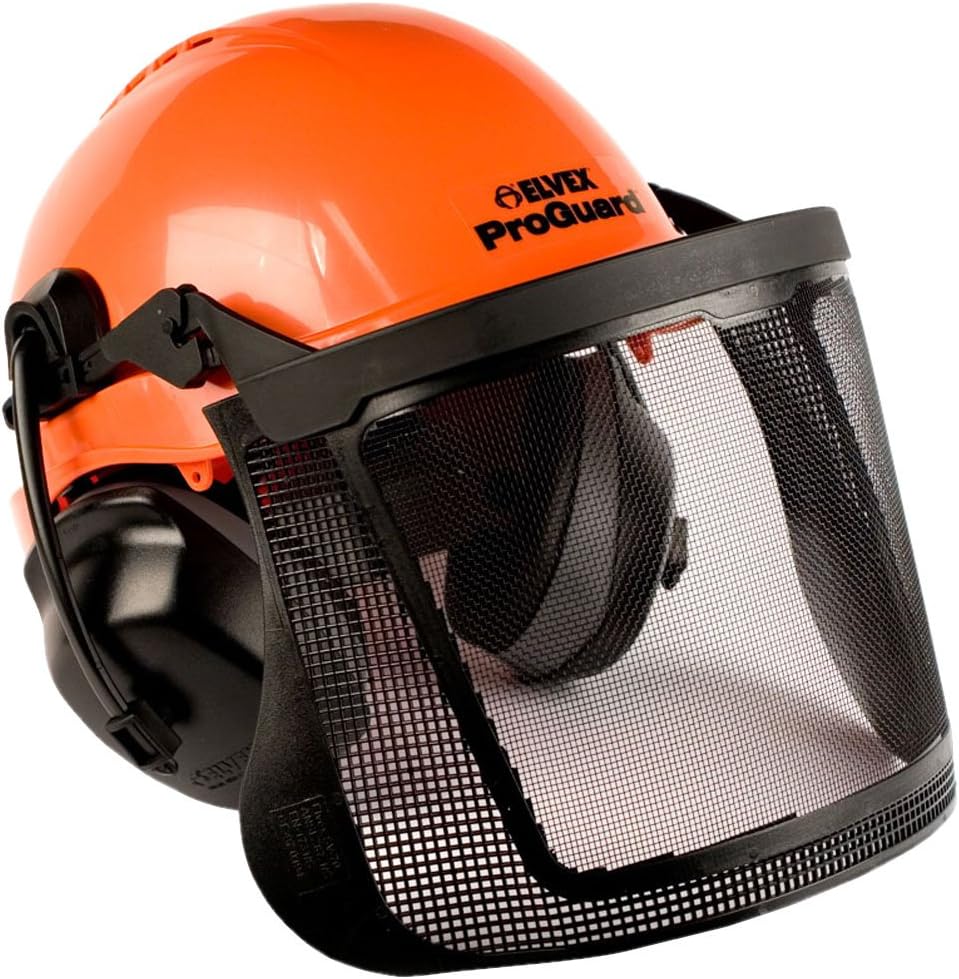 Elvex CU60RV ProGuard 6 Point Ratchet Suspension Vented Helmet System