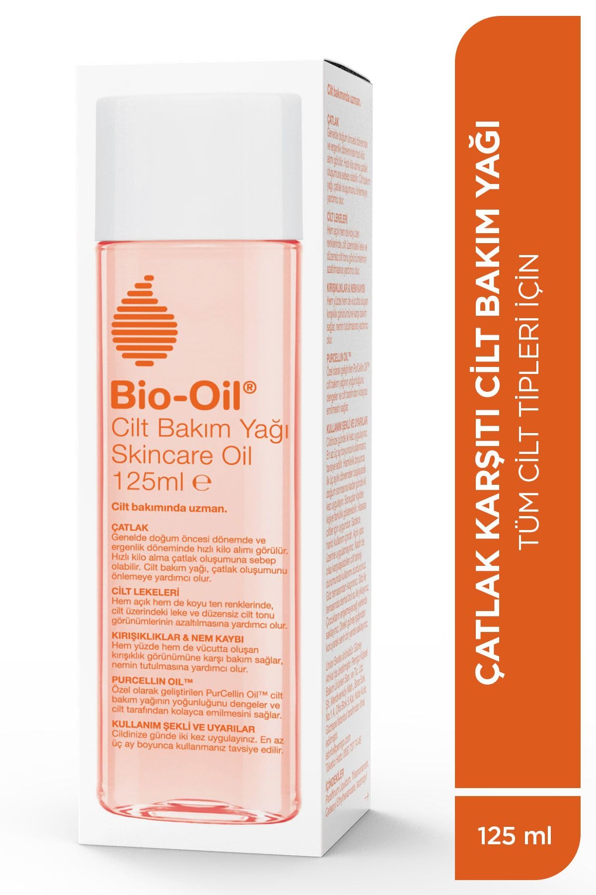 Bio-Oil Çatlak Karşıtı & Leke Karşıtı Nemlendirici Cilt Bakım Yağı 125 ml