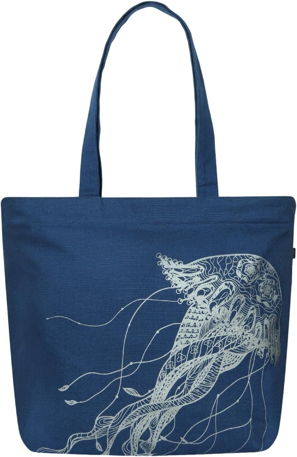Large Canvas Tote Bag for Women, Tote Handbags for Women with Zipper & Inner Pocket for College, Shopping, Office