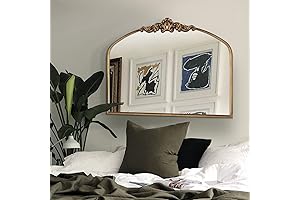 WAMIRRO Arched Mirror Above Dresser