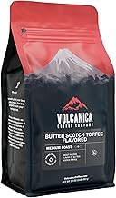 Butter Scotch Toffee Flavored Coffee, Whole Bean, 16-ounce