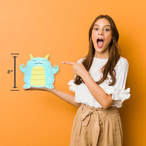 Miniatura 3 de Hachibis Juguete de peluche de dragón de 8 pulgadas Kawaii Anime lindo Squishy ultra suave almohada de felpa para niños  Lindo regalo de cumpleaños