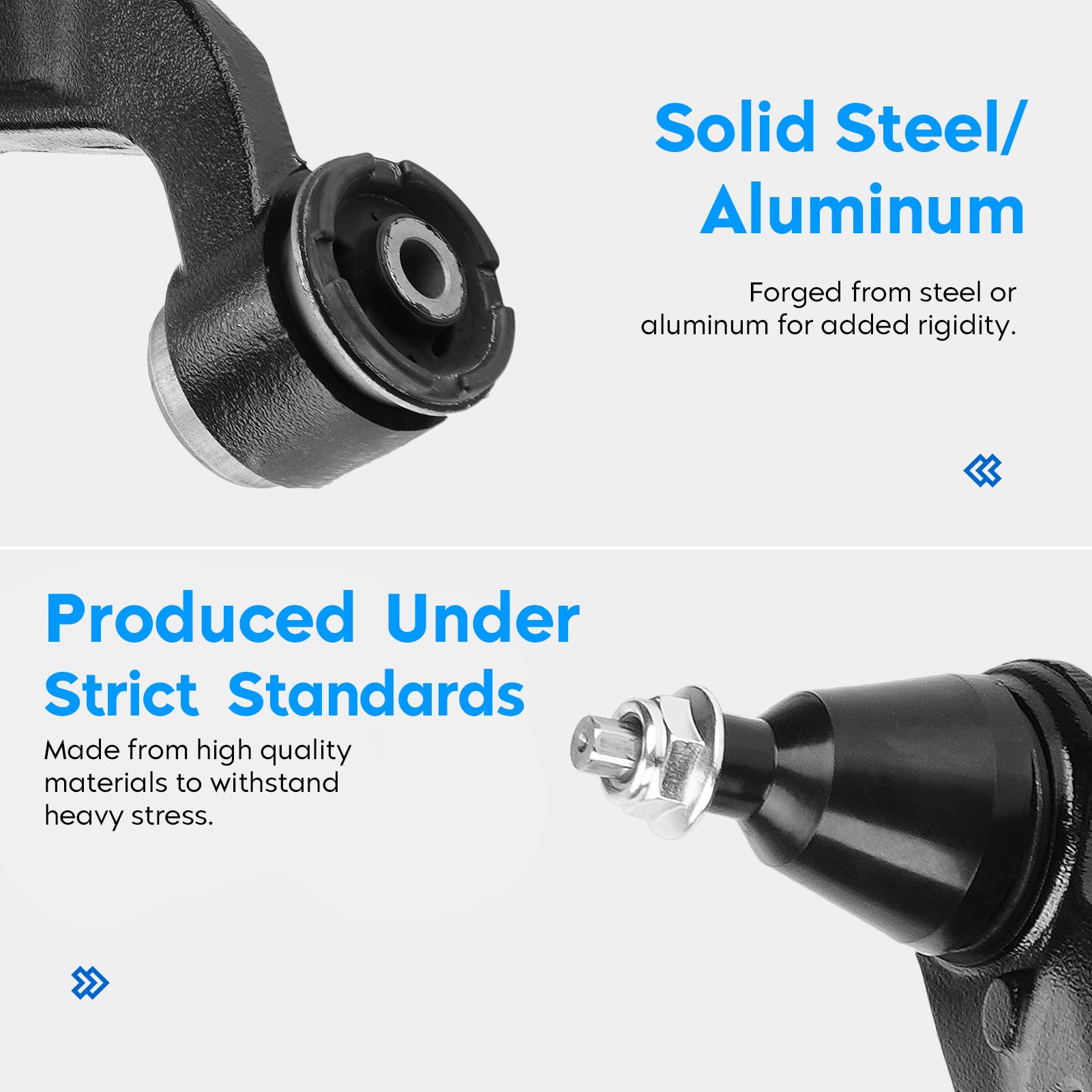 Kit De Reparación De Pernos De Brazo De Control Delantero Y Kit De