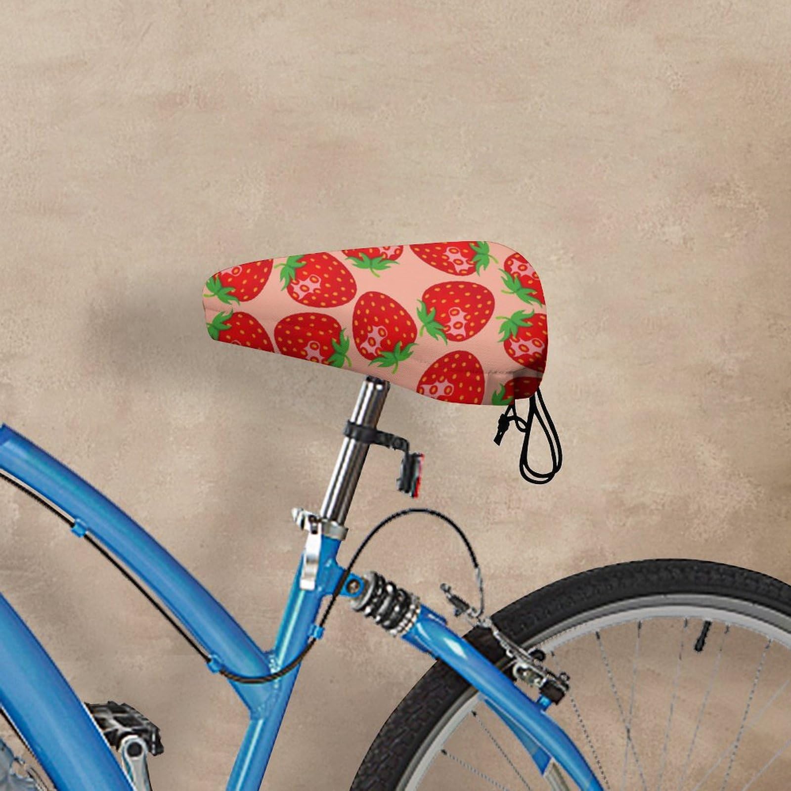 Amazon.co.jp: 自転車サドルカバー イチゴ いちご 果物 サドルカバー