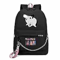 Amazon.com | GO2COSY Anime Chainsaw Man Backpack School Bag