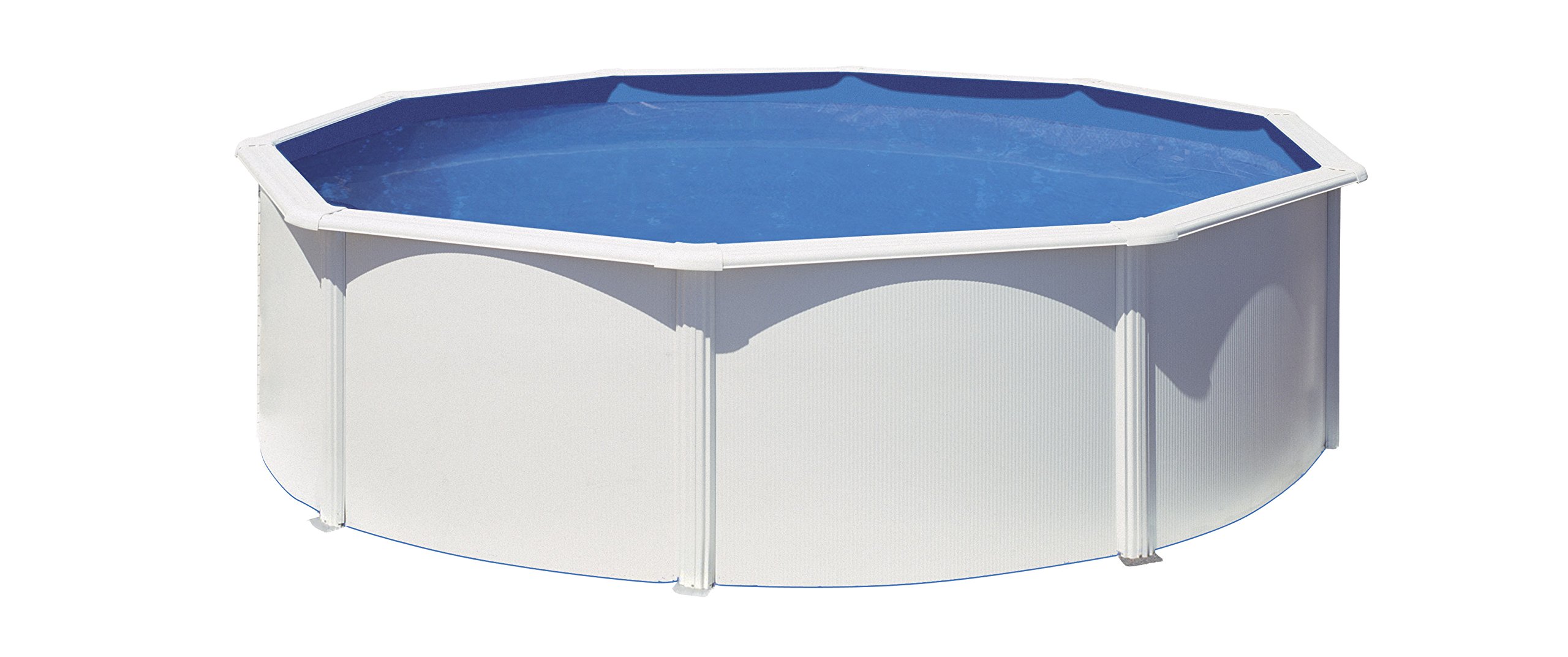 Gre KITPR458 Swimming Pool Round White Dim: Ø 460 h 132