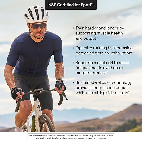 Miniatura 5 de THORNE - Beta Alanine Sustained Release - Amino Acid Supplement for Muscle Output & Endurance* - NSF Certified for Sport - 120 Tablets - 60 Servings