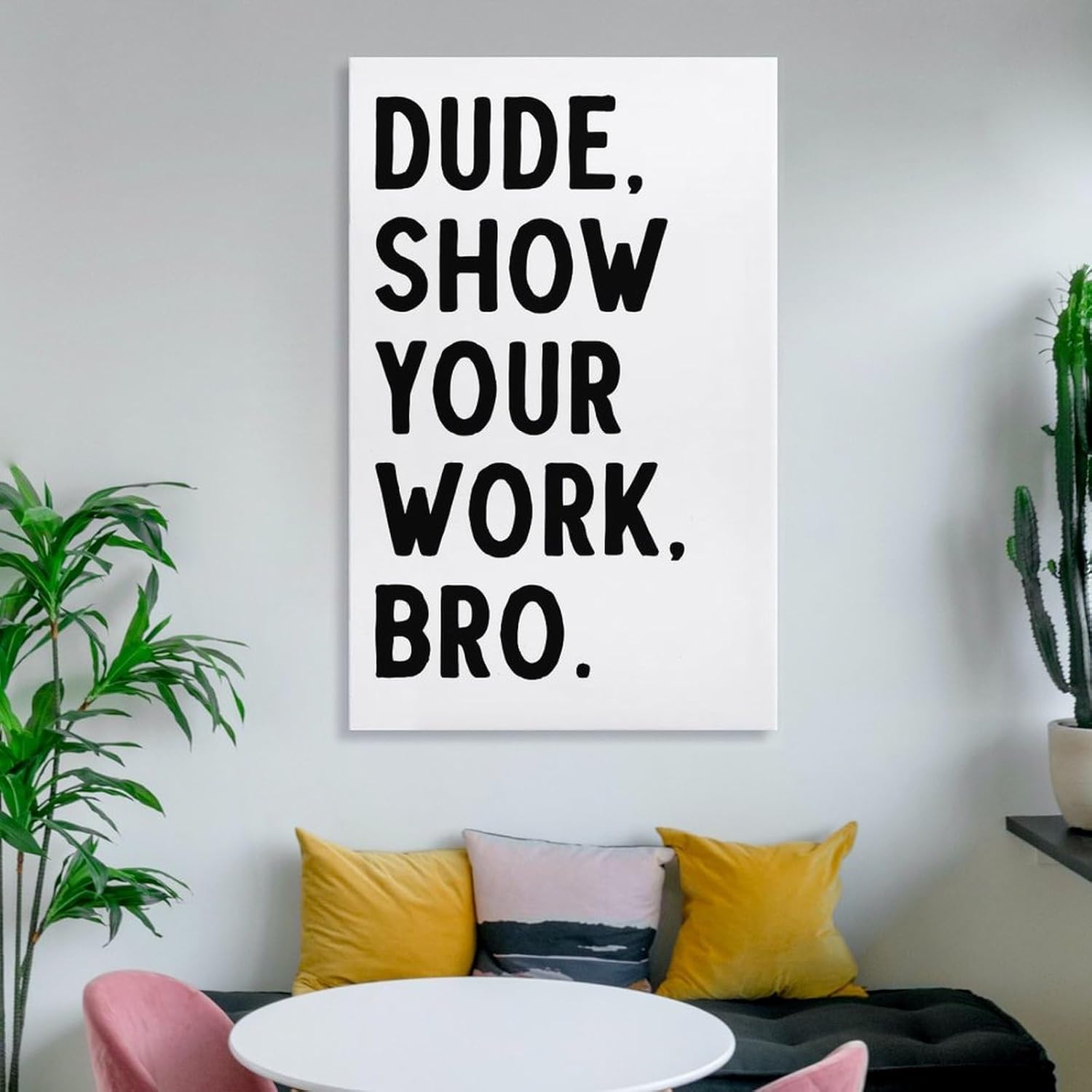 Covbob YOU DID NOT WAKE UP TODAY TO BE A WEAK ASS BITCH - Unframed - Wall Art Decoration Quote Home Decor Print for Bathroom Bedroom Poster Plaque Bar Pub Club Cafe 08x12inch(20x30cm)