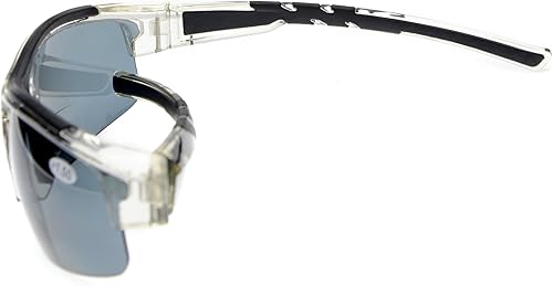 Miniatura 3 de Eyekepper TR90 - Gafas de sol irrompibles para deportes bifocales sin montura para béisbol, correr, pesca, conducción, golf, softbol, senderismo,
