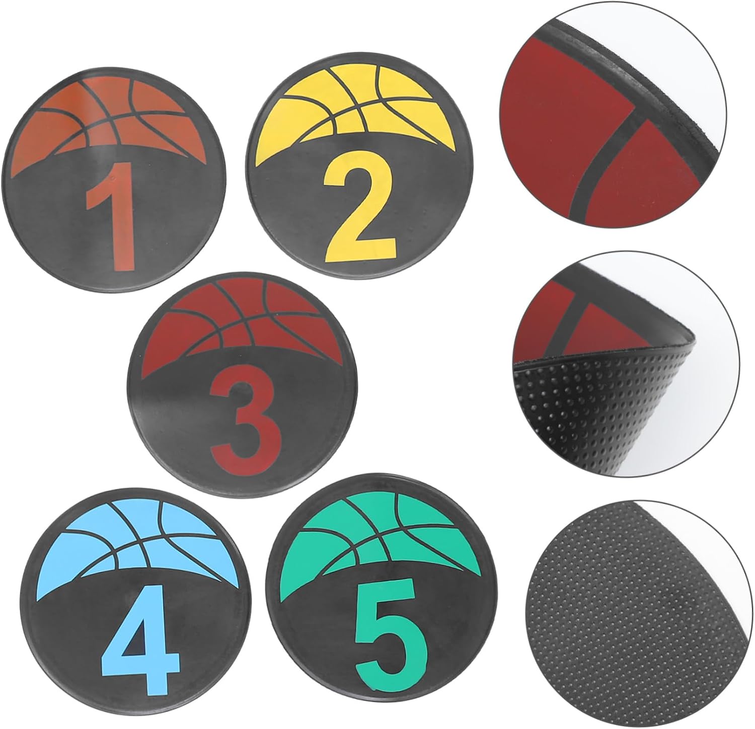LIOOBO 1 Set The Sign Floor Utensils Exercising Sign Discs for Soccer Poly Sport Markers Football Sign
