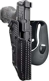 OWB Paddle Holster fits H&K VP9L (Carbon Fiber, Right-Hand Draw)
