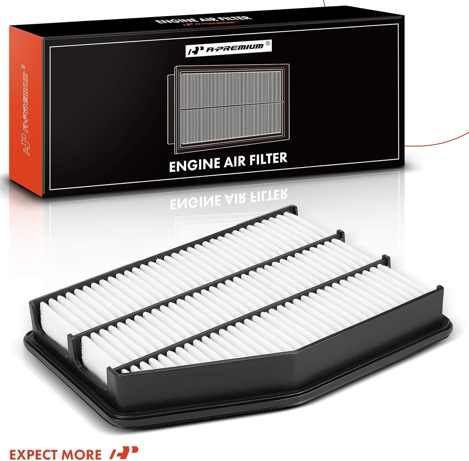 A-Premium Engine Air Filter Compatible with Kia Amanti 2007 2008 2009 3.8L