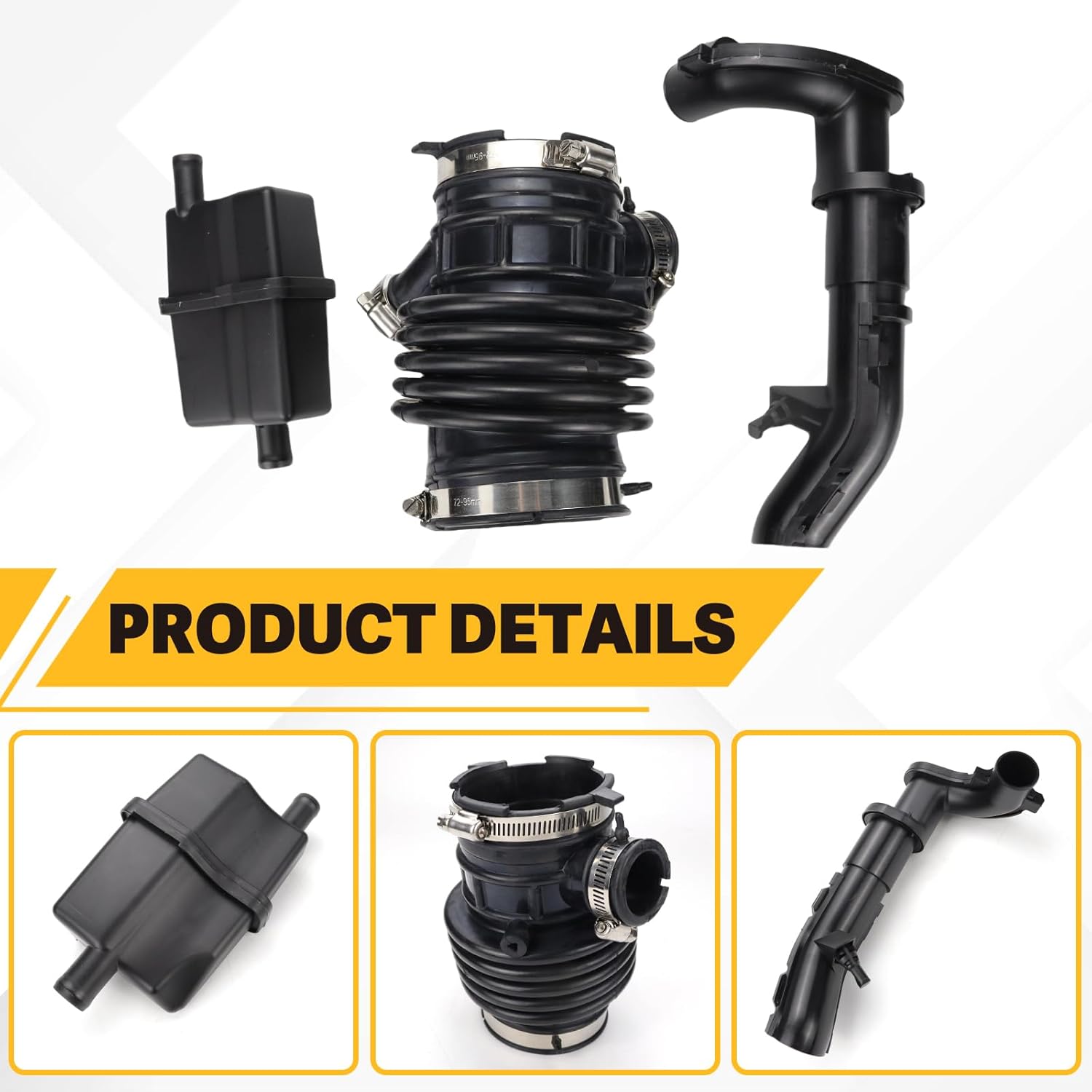 696-169 Engine Air Intake Duct Hose Compatible with Nissan Maxima 2009-2015 165764RA0A 165769N00C 165769N00D 165769N00E