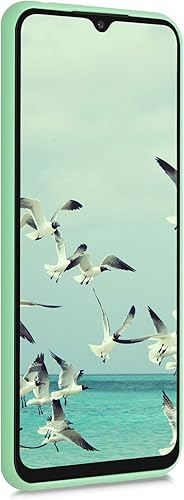 Miniatura 3 de kwmobile Funda compatible con Xiaomi Redmi 9C - Funda protectora de silicona TPU suave y delgada - Menta mate