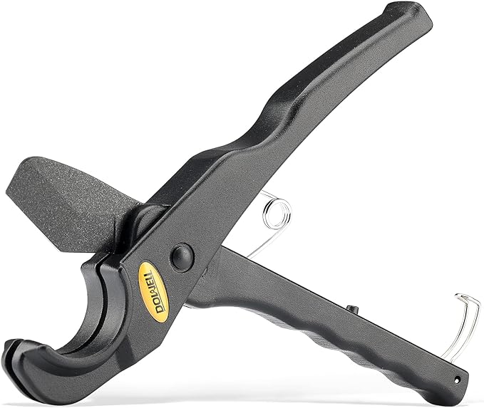 DOWELL PVC Pipe Cutter Spring Drive Pipe and Tube Cutter Cutting Tool