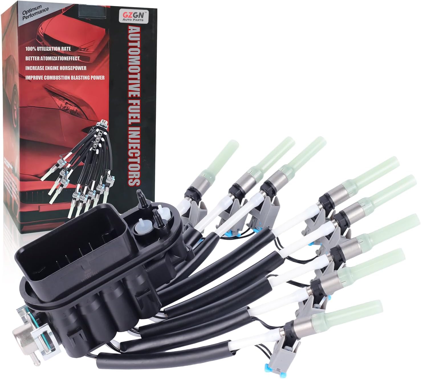 FJ504 Spider Fuel Injector for Chevy GMC Cadillac V8 5.0L 5.7L 1996-2002 - OE 89060440 17114163