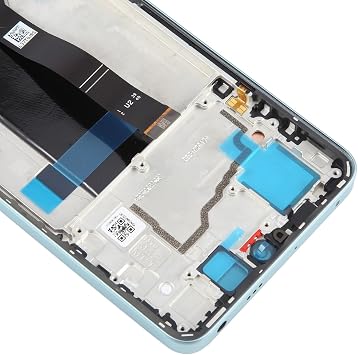 Daguys for Xiaomi Redmi Note 13 Pro 5G AMOLED Material LCD Screen Digitizer Full Assembly with Frame, Bluenull