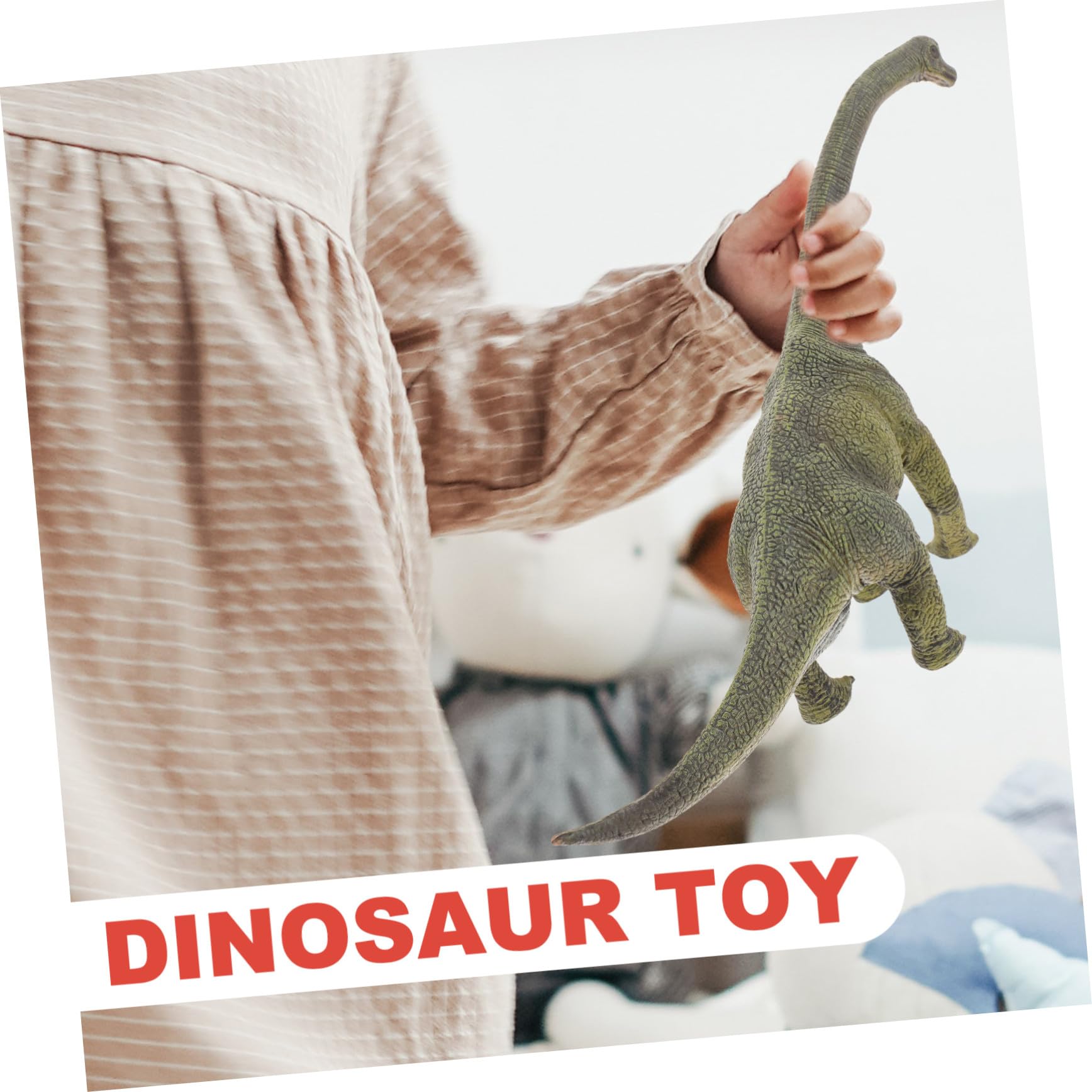 Figura Decorazione in Plastica per Bambini di Dinosauro Brachiosaurus