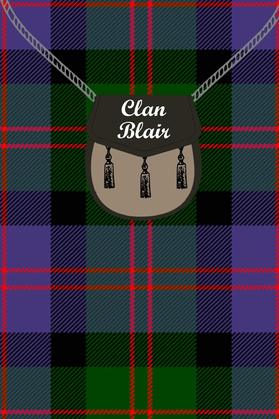 Clan Blair Tartan Journal/Notebook