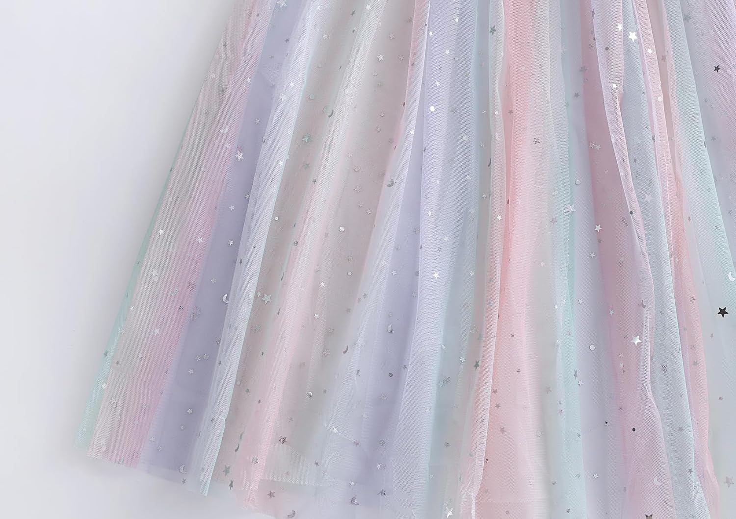 MYZLS Princess Dress up Birthday Party Cape Costume for Little Girls 3-8 Years,Christmas Halloween Set 11 Pcs - Image 6