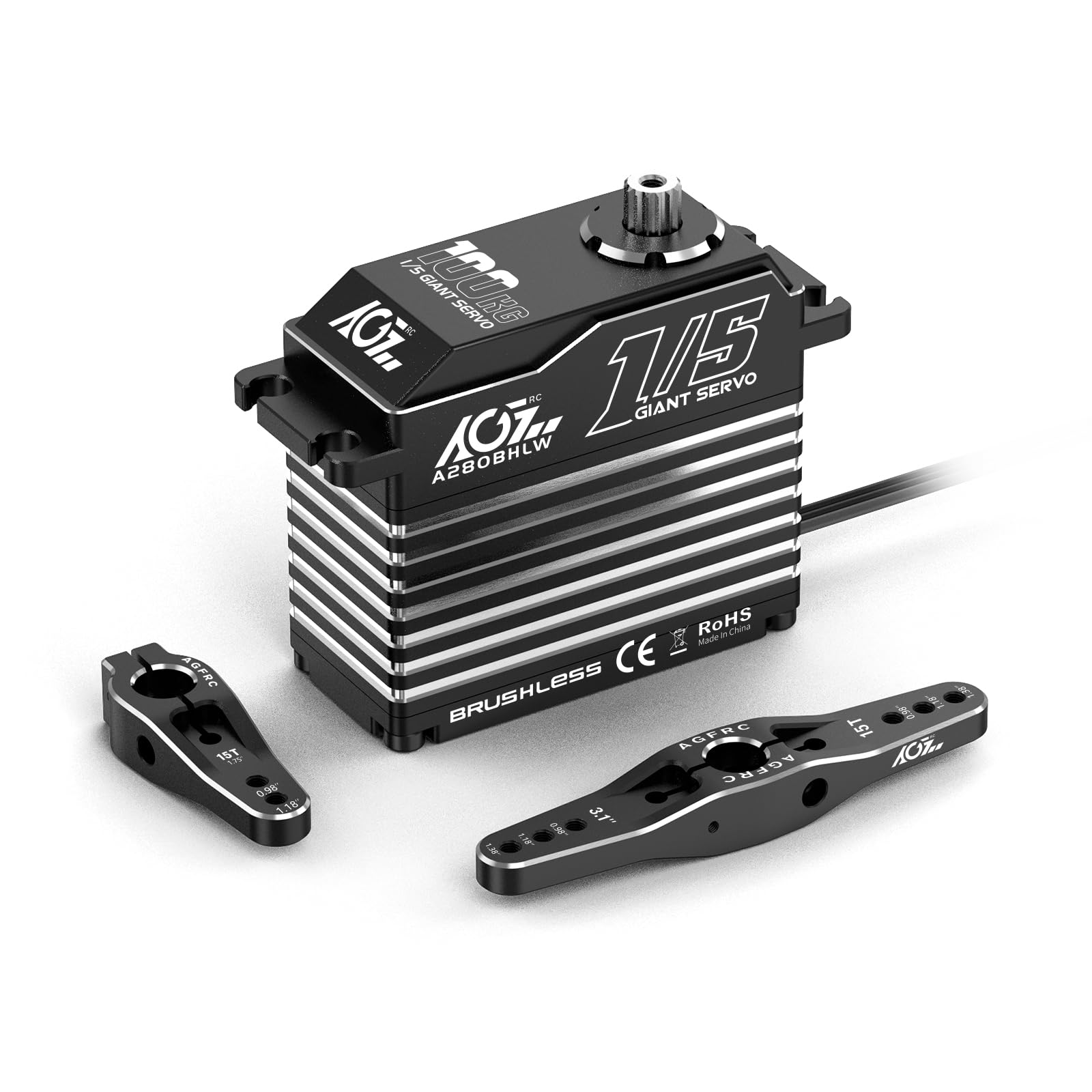 Amazon.co.jp: AGFRC 100KG High Torque Digital RC Servo Motor