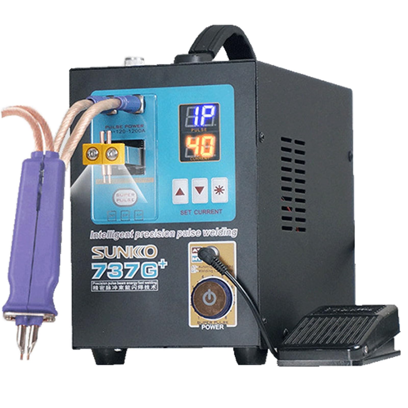 PtaTritious Pulse Spot Welder,737G/737G+ Battery Welding Machine 737G+