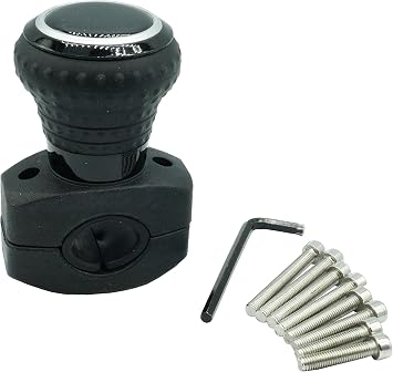Replacement 77700-01540 Universal Deluxe Steering Wheel Spinner Knob for Kubota John deere Tractors, Lawn Mowers, Forklifts, Car,Truck,Boat etc