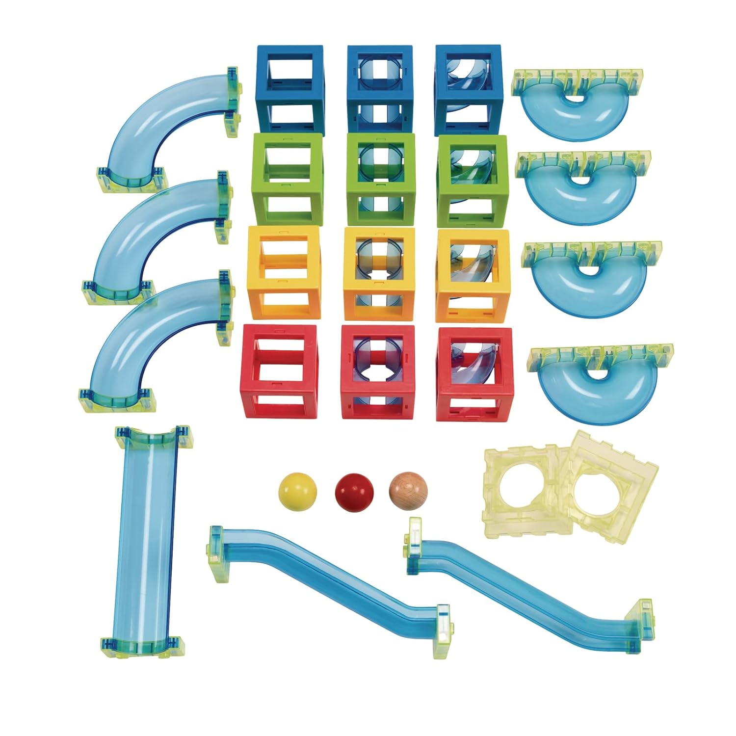 Magnetic Ball Run STEM Construction Set, Excellerations