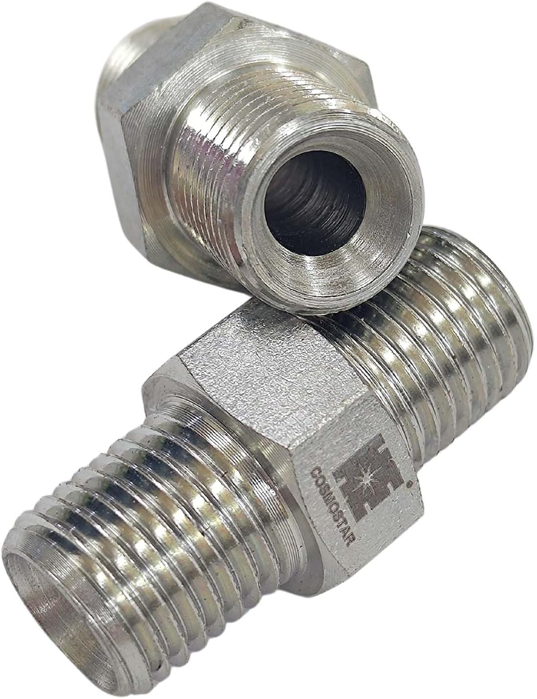 Cosmostar 1/4" x 1/4" Hose Fitting for Connecting 1/4" Airless Paint Hoses, Compatible with 243025-3 pcs(NGG0404S-3P)