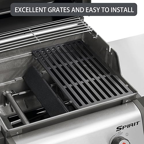 Miniatura 8 de Charbrofire 7637 Rejillas de parrilla Spirit 200 Series Piezas de repuesto para Weber Spirit E-210 E-215 E-220 S-210 S-215 Spirit II E-210 II E-220