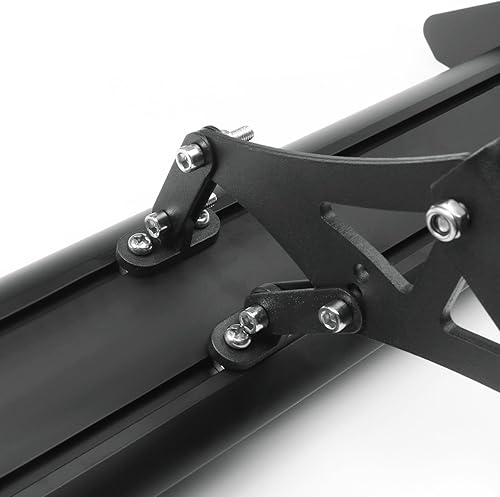 Miniatura 7 de Areyourshop Alerón universal de 53.1 in  53 pulgadas de aluminio Sedan GT Trasero Alerón Racing Negro