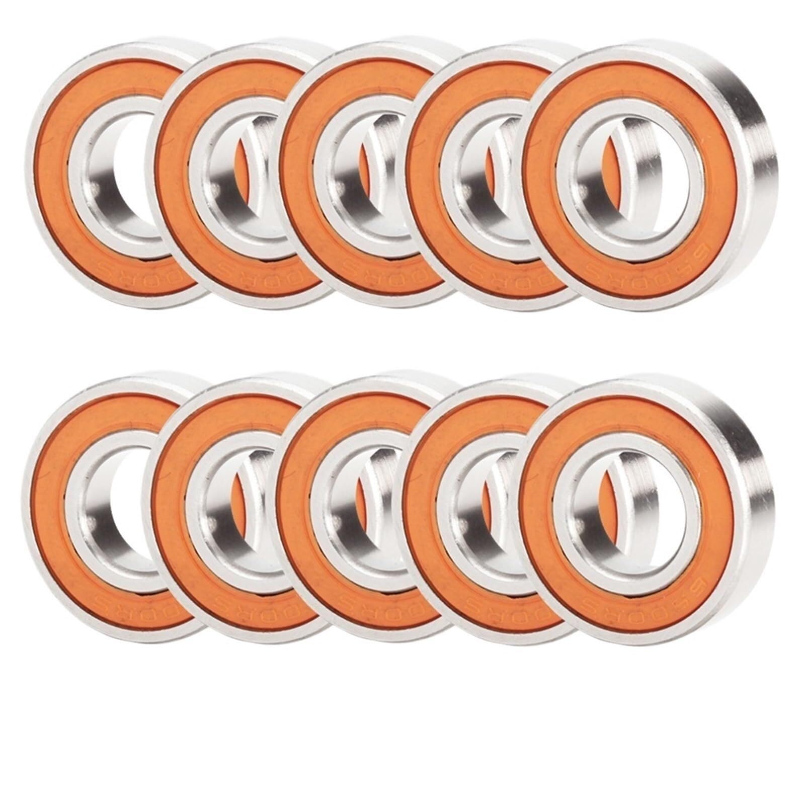 Roulements, 6900RS portant 10x22x6 Mm ABEC-3 passe-temps électrique RC voiture camion 6900 RS 2RS roulements à billes 6900-2RS Orange scellé 10 pièces