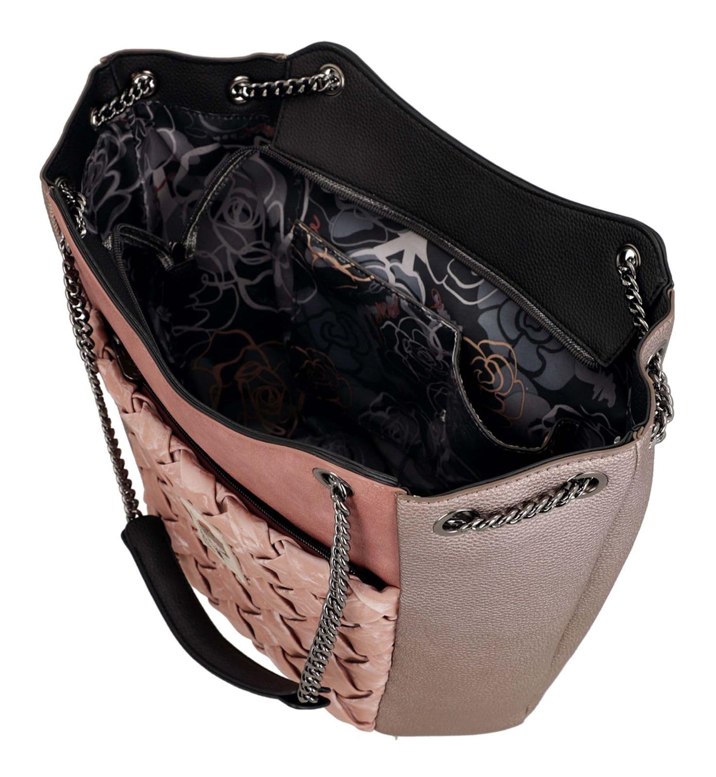 Anekke Tote Grande Parisian para Mujer | Bolso de Hombro con 2 Asas | Cierre con Cremallera | Medidas 38x32x8 cm