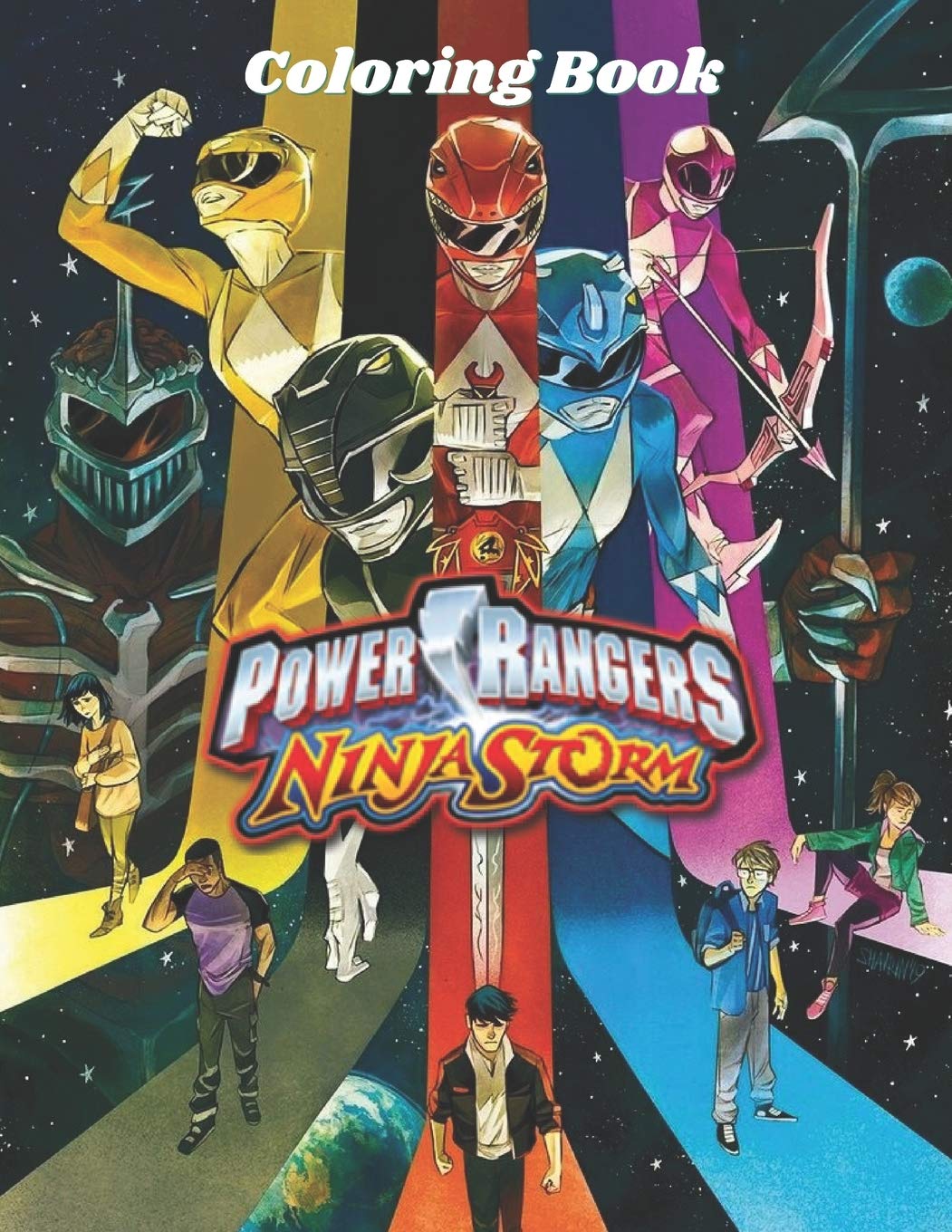 Buy coloring book Power Rangers Ninja Storm: A amazing Coloring Book ...