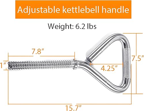 Miniatura 2 de Mango de pesas rusas roscadas para juegos de pesas rusas