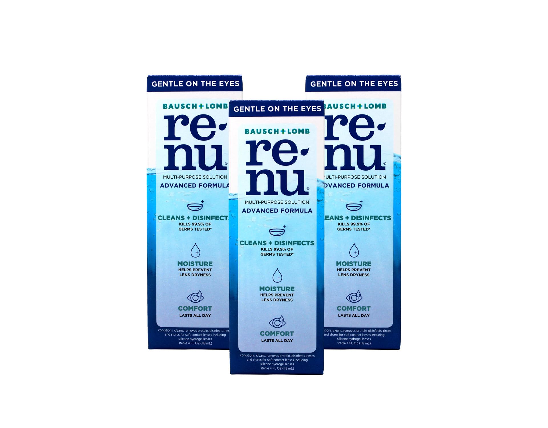 Renu Advanced Formula Multi-Purpose Solution Disinfecting and Moisturizing Contact Lens Solution for Soft and Silicone Hydrogel Lenses 4