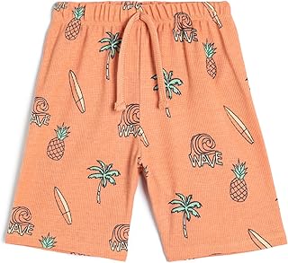 شورت أساسي برباط للأولاد من كوتون (قطعة واحدة)