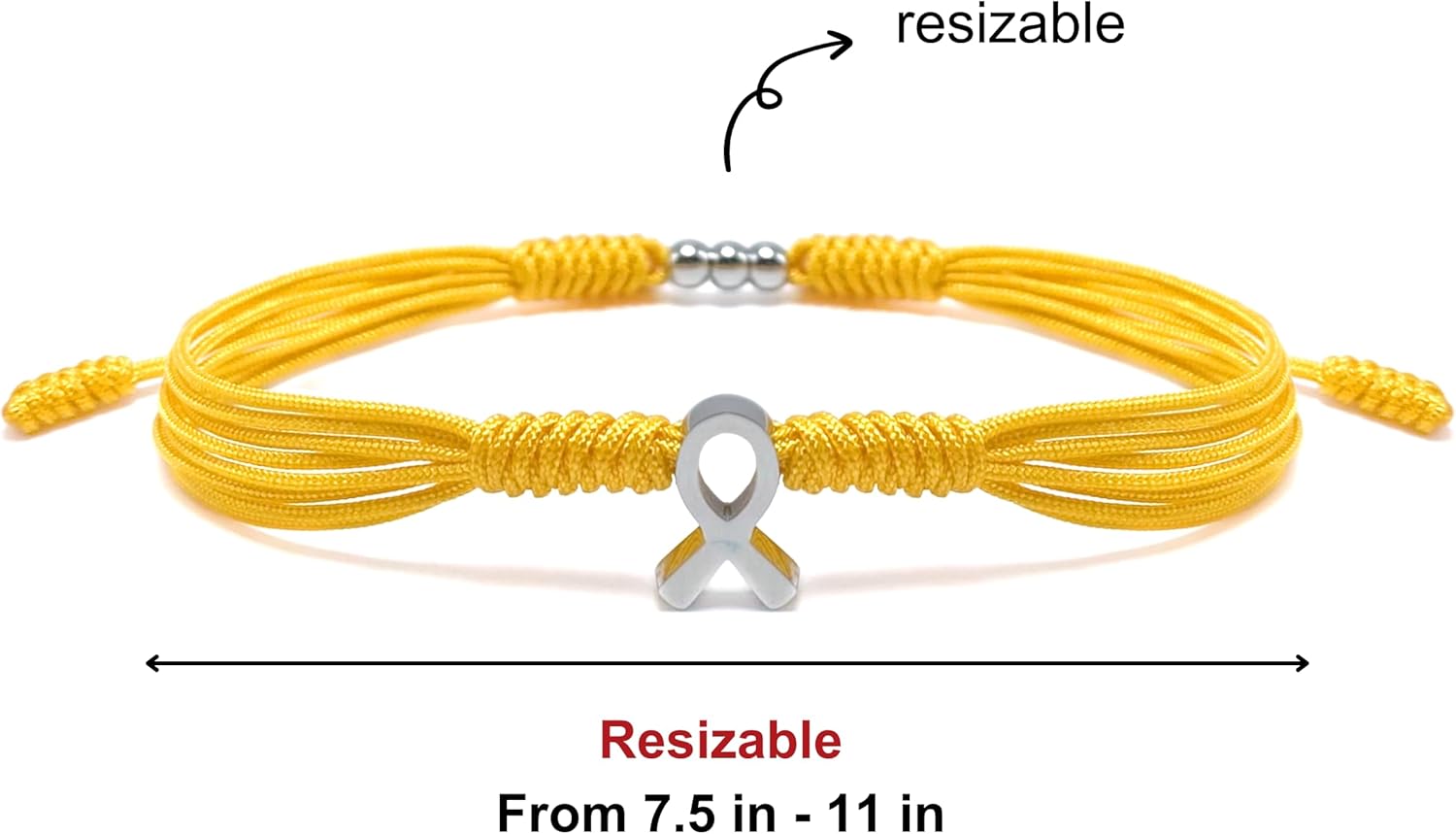 Bracelet For A Cause, Awareness Puzzle Ribbon Bangle, Autism Health Ribbon Wristband for Protection Surfer String Bracelet for Men, Women, Kid - Image 6