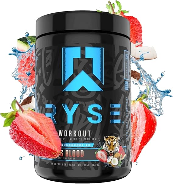 Ryse Blackout Preentrenamiento, suplementos Ryse Up Fuel Your