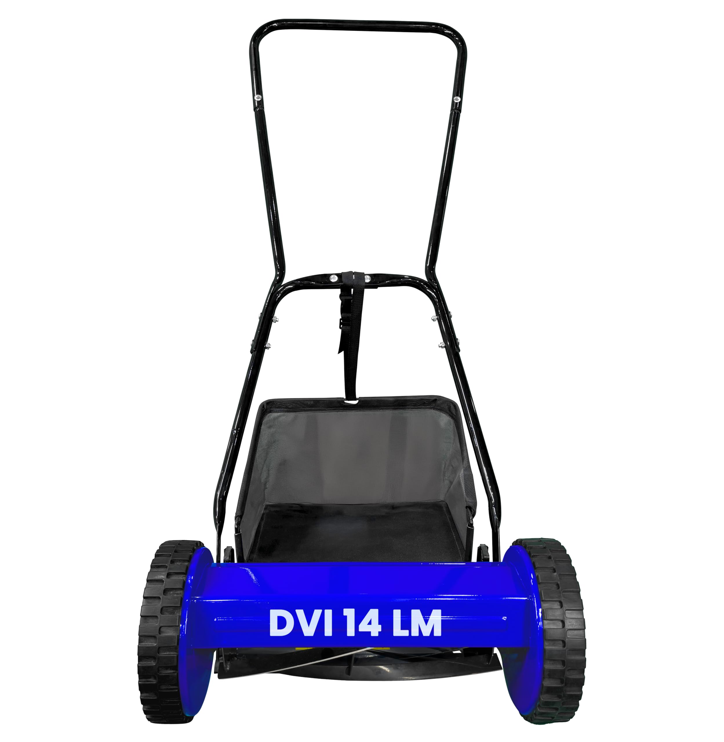DVI Manual Push Lawn Mower with 28L Premium Grass Catcher | 14-Inch Reel Push Grass Cutter Machine with 5-Position Height Adjustment with 5 Steel Resharpable Blades for Home, Garden and Yard.-image-44