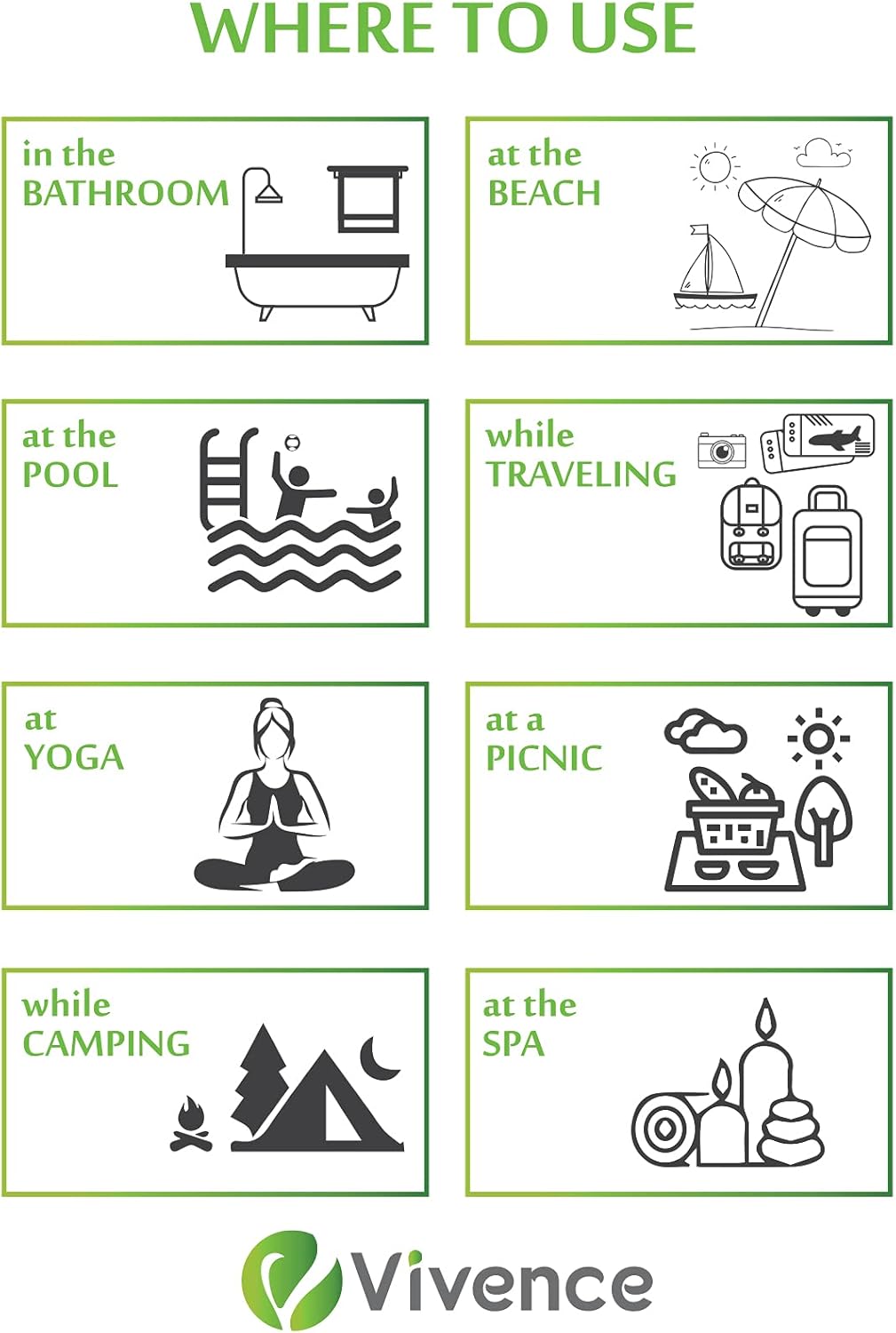 VIVENCE Turkish Beach Towels Infused with Aloe Vera - Sand Free and Moisturizing Oversized Beach Towels for Adults, Kids - Fast Drying, Prewashed 100% Cotton Turkish Towels - 38"x70" - Dark Coral : Home & Kitchen