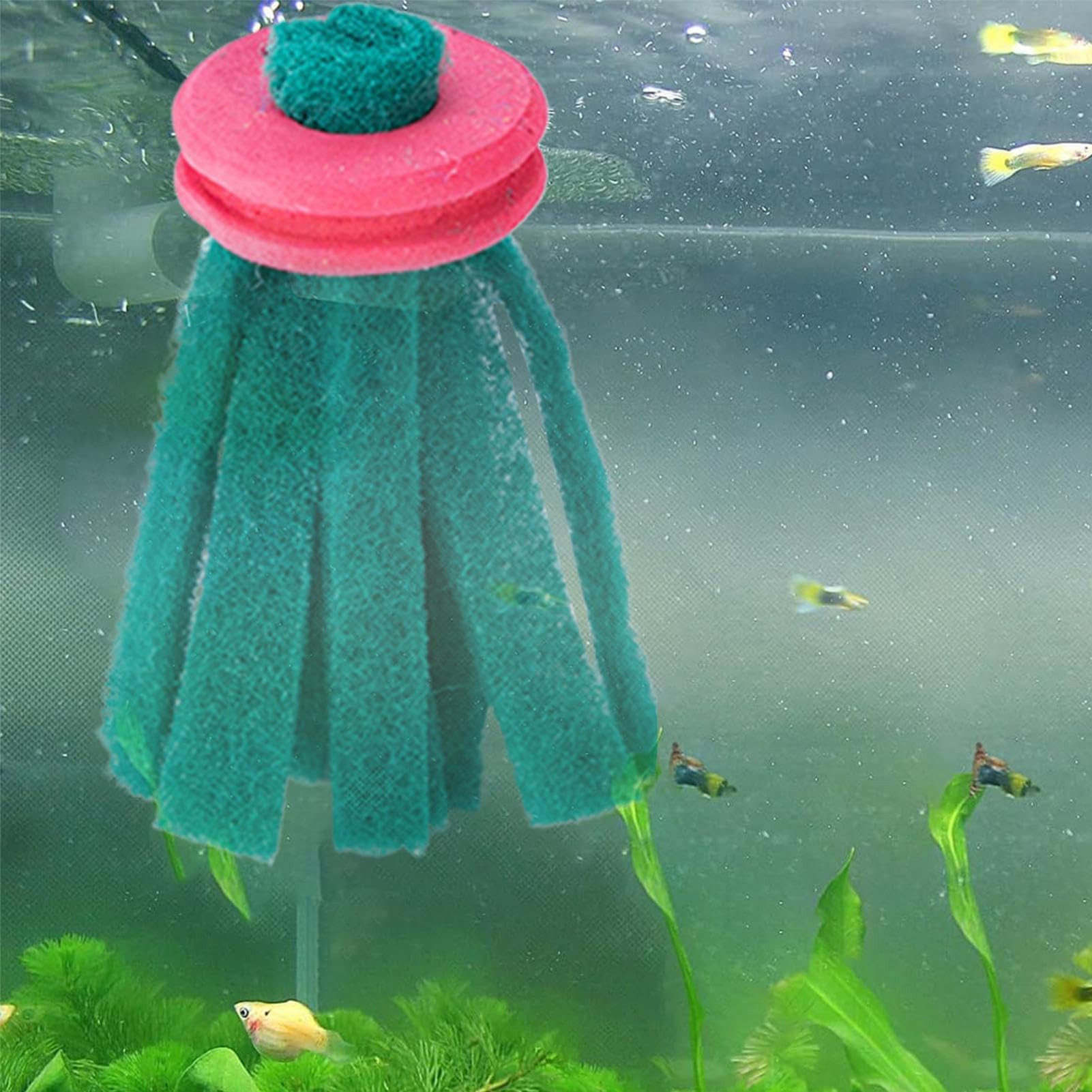 Spawning Mop, Breeding Aquarium 10 Pieces, Reusable Floating